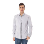 Costume National Blue Cotton Shirt