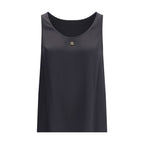 Dolce & Gabbana Black Silk Top