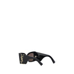 Saint Laurent Black Acetate Sunglasses