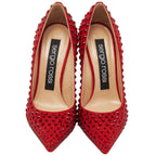 Sergio Rossi Red Calfskin Women Pump