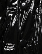 Dolce & Gabbana Polyester Black Quilted Puffer Coat  Jacket