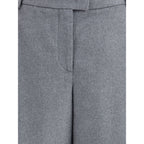 Giorgio Armani Gray Silk Casual Pants