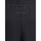 MM6 Black Cotton Joggers (Workout Pants)