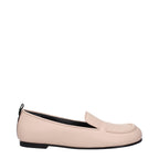 Premiata Pink Leather Slip-On Loafers