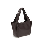 Saint Laurent Brown Lamb Ovis Aries Aries Shoulder Bag