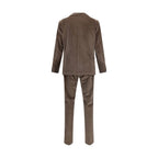 Tagliatore Brown Cotton Two-Piece Suit