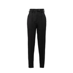 Prada Black Virgin Wool Dress Pants
