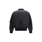 Saint Laurent Black Polyamide Bomber