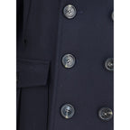 Dsquared² Blue Wool Coat