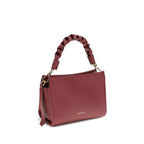 Coccinelle Bordeaux Calf Leather Bos Taurus Shoulder Bag
