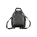 Coccinelle Black Leather Women Backpack