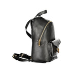 Coccinelle Black Leather Women Backpack