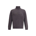 Brooksfield Multicolor Fleece Wool Turtleneck