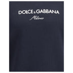 Dolce & Gabbana Blue Cotton Sweatshirt