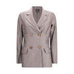 Giorgio Armani Brown Cashmere Blazer
