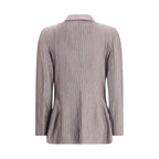 Giorgio Armani Brown Cashmere Blazer