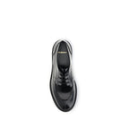 Saint Laurent Black Calf Leather Bos Taurus Oxfords And Derbies