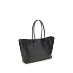 Michael Kors Black Calf Leather Bos Taurus Shoulder Bag