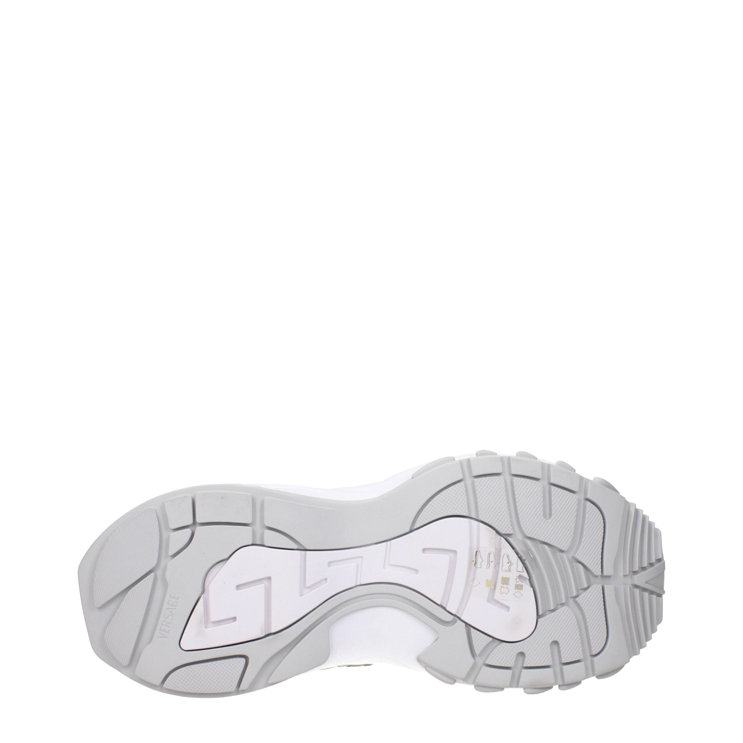 Versace Gold Fabric Low Top Sneakers