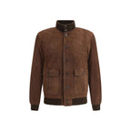 Valstar Brown Calf Leather Bos Taurus Bomber