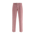 Germano Multicolor Cotton Casual Pants