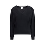 Allude Black Cashmere Cashmere Sweater