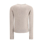 Allude Beige Cashmere Cashmere Sweater