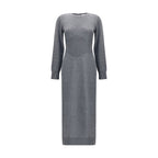 Givenchy Gray Cashmere Casual Dress