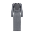 Givenchy Gray Cashmere Casual Dress