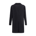 Dsquared² Black Wool Coat