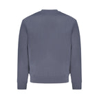 Hugo Boss Blue Cotton Men Sweater