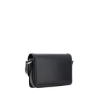 Saint Laurent Black Calf Leather Bos Taurus Shoulder Bag