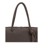 Jacquemus Brown Calf Leather Bos Taurus Handbag
