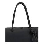 Jacquemus Black Calf Leather Bos Taurus Handbag