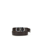 Ferragamo Brown Leather Regular Belt