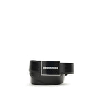 Dsquared² Black Calf Leather Bos Taurus Regular Belt