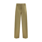 True Royal Green Polyester Dress Pants