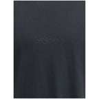 Saint Laurent Black Cotton T-Shirt