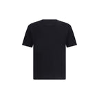 MM6 Black Cotton T-Shirt