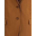Fendi Brown Wool Blazer