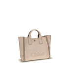 Chloé Beige Cotton Handbag