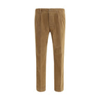 Germano Brown Cotton Pants