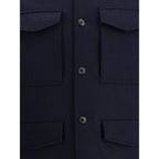 Valstar Blue Fleece Wool Coat