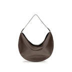 Jacquemus Brown Calf Leather Bos Taurus Shoulder Bag