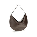 Jacquemus Brown Calf Leather Bos Taurus Shoulder Bag