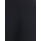 Jacquemus Black Cotton Midi Skirt