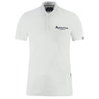 Aquascutum White Cotton Polo Shirt