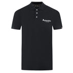Aquascutum Black Cotton Polo Shirt