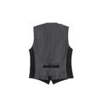 Antony Morato Black Polyester Waistcoat
