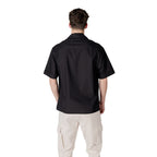 Antony Morato Black Lyocell Shortsleeve Shirt